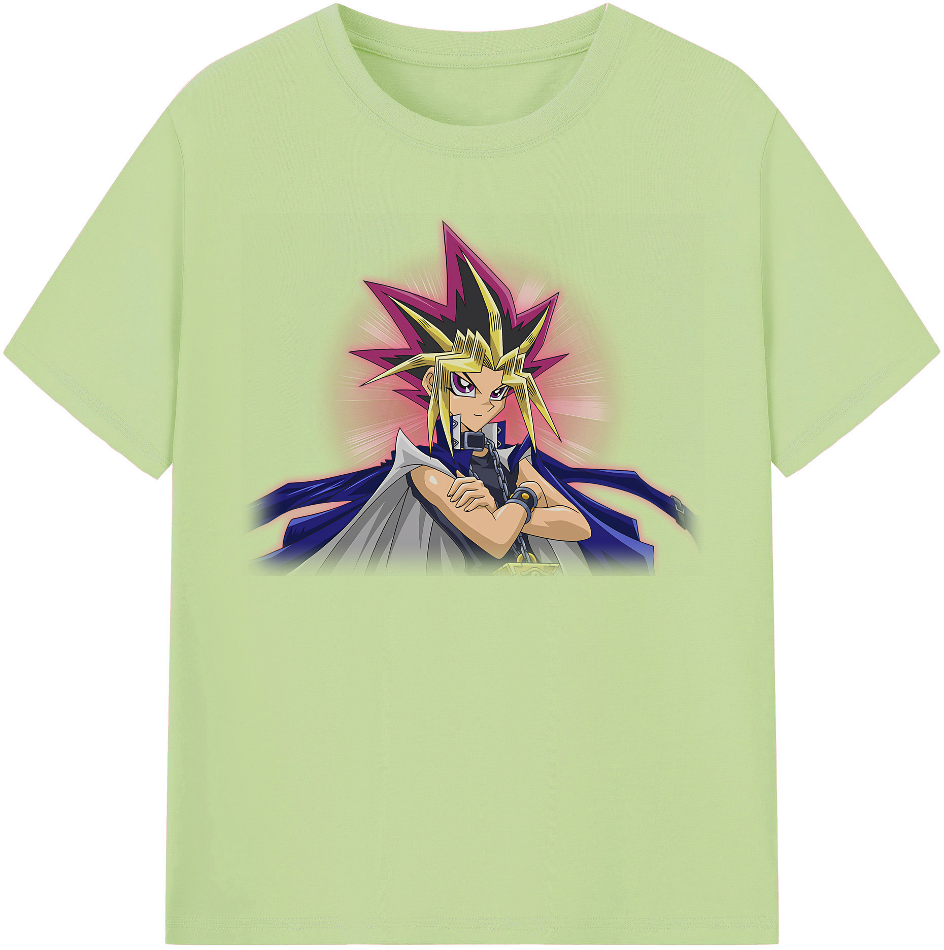 （画像用） 遊☆戯☆王 Yu-Gi-Oh! 綿100％半袖Tシャツ（フロントプリント）